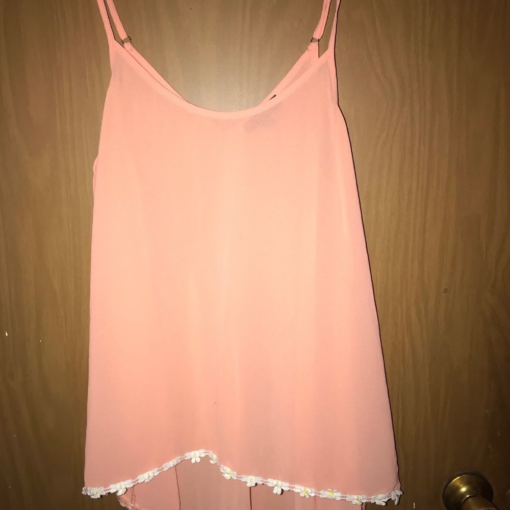Tank Blouse - peach